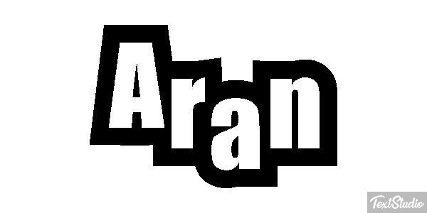 Aran Text effect