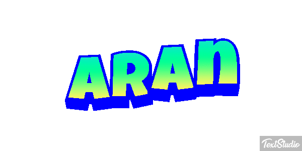 Aran Text effect