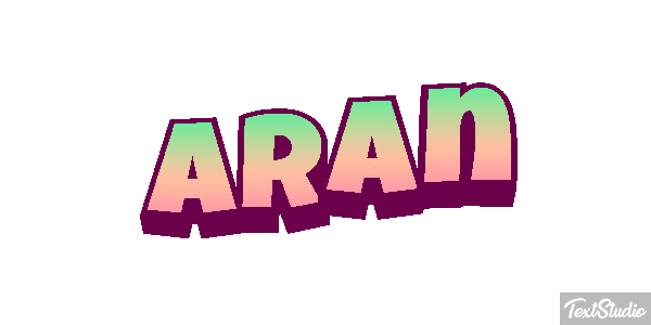 Aran Text effect
