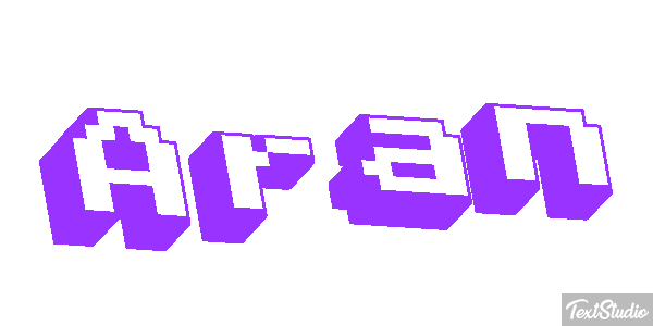 Aran Text effect