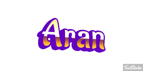 Aran Text effect