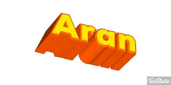 Aran Text effect