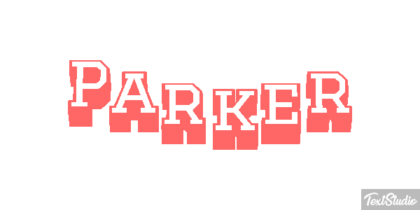 Parker Text effect