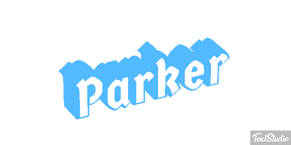 Parker Text effect