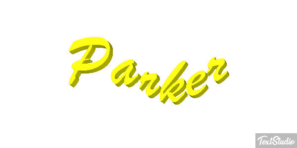 Parker Text effect
