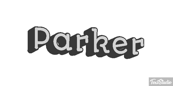 Parker Text effect