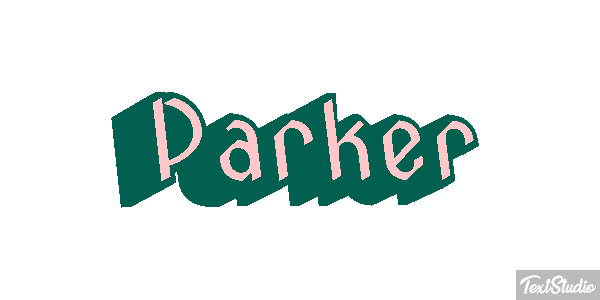 Parker Text effect