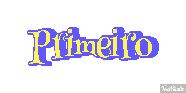 Primeiro Текстовый эффект