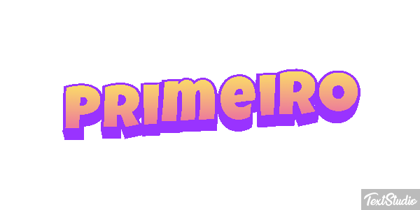 Primeiro Текстовый эффект