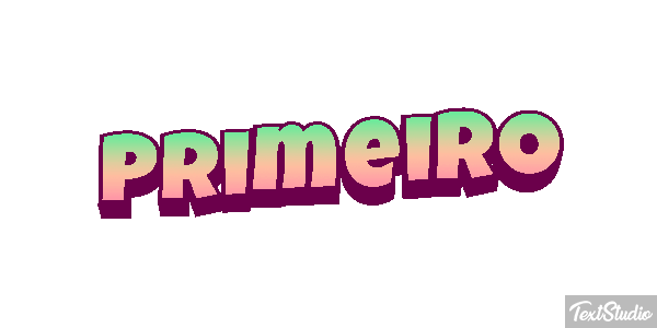 Primeiro Текстовый эффект