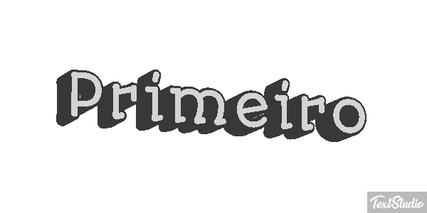 Primeiro Текстовый эффект