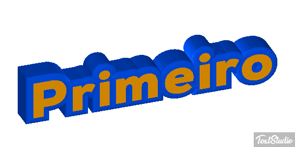 Primeiro Текстовый эффект