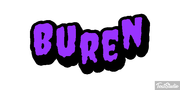 Buren Text effect