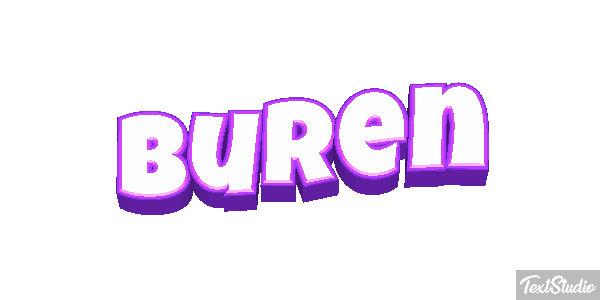 Buren Text effect