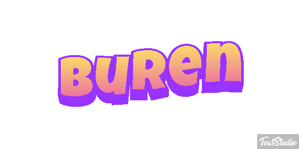 Buren Text effect