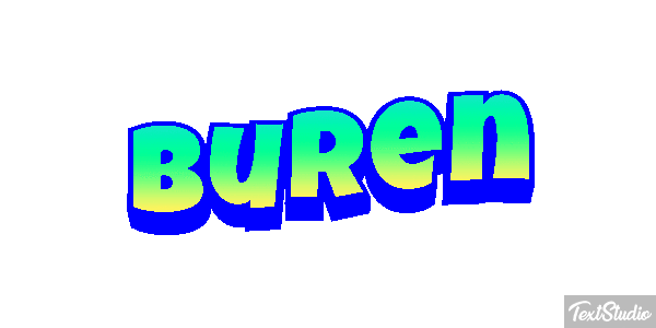 Buren Text effect
