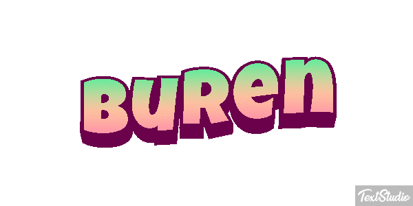 Buren Text effect