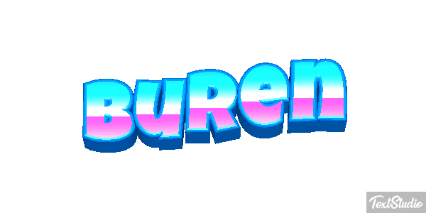 Buren Text effect