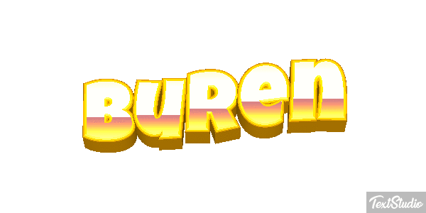 Buren Text effect
