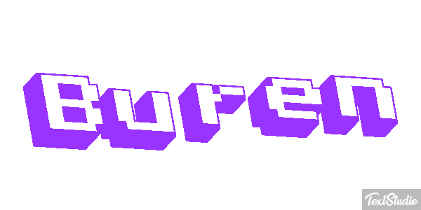 Buren Text effect