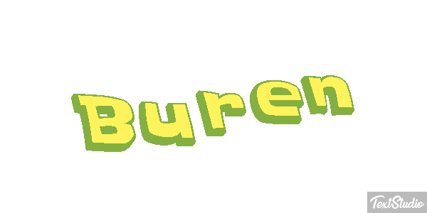 Buren Text effect