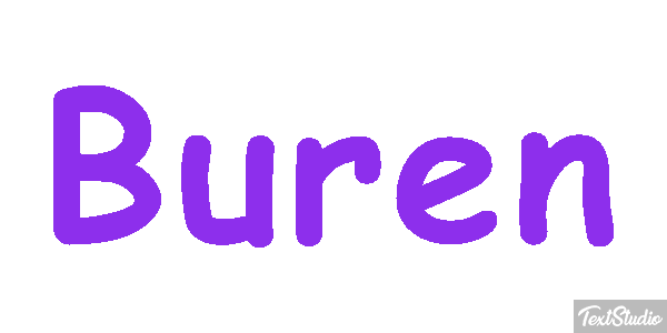 Buren Text effect