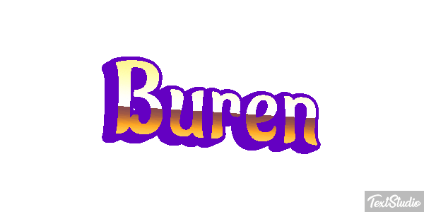 Buren Text effect
