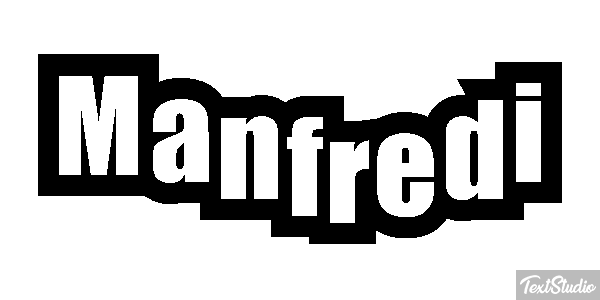 Manfredi Text effect