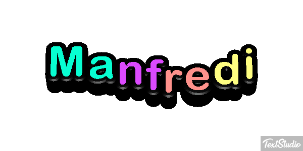 Manfredi Text effect