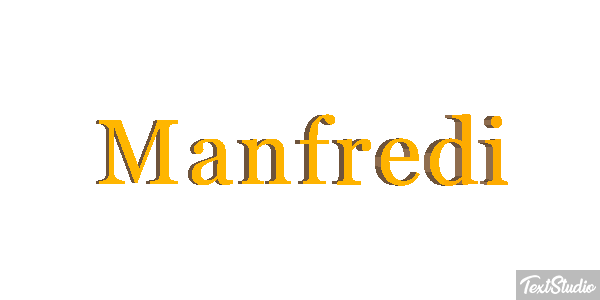 Manfredi Text effect