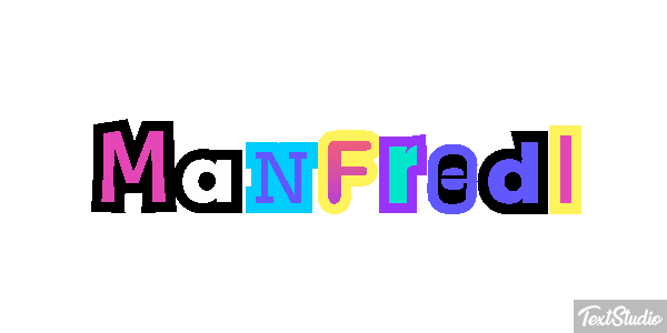 Manfredi Text effect