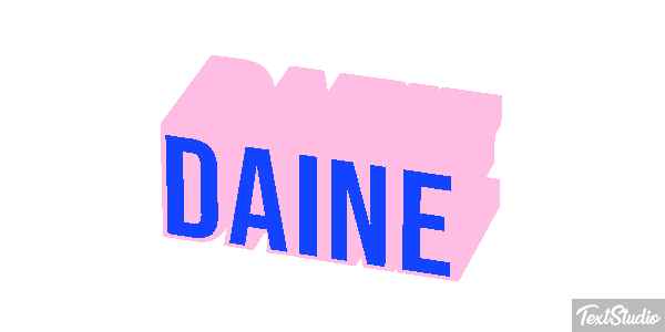 Daine Effet de texte