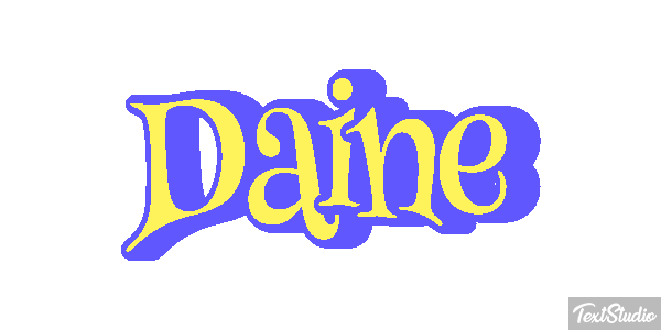 Daine Effet de texte