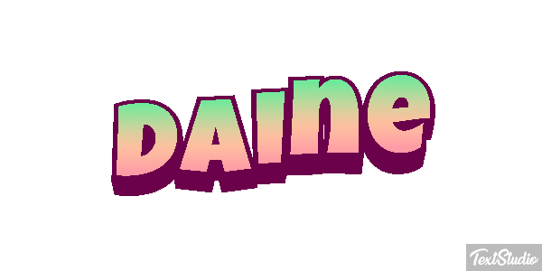 Daine Effet de texte