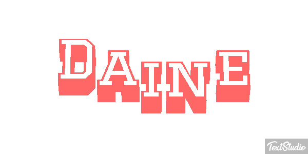 Daine Effet de texte