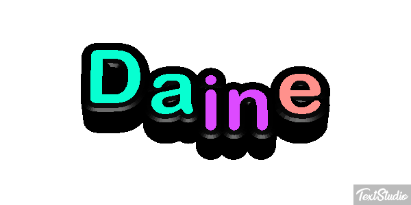 Daine Effet de texte