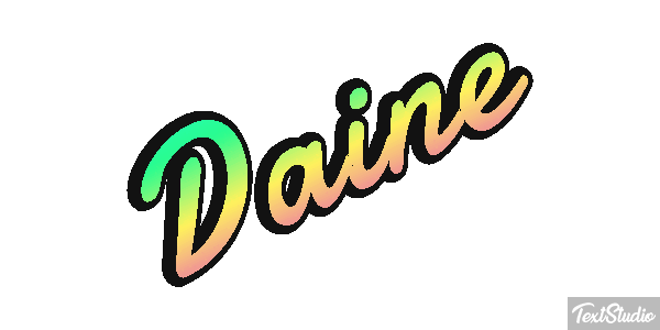 Daine Effet de texte