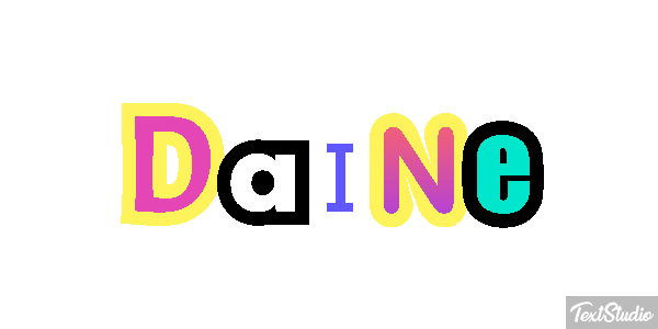Daine Effet de texte
