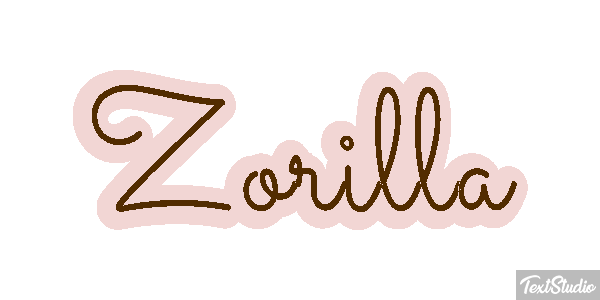 Zorilla Tekst effect