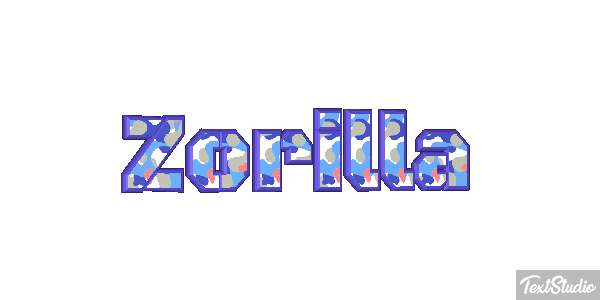 Zorilla Tekst effect