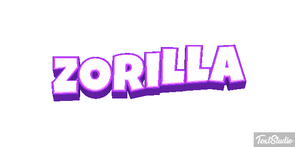 Zorilla Tekst effect