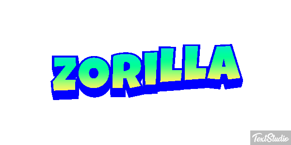 Zorilla Tekst effect
