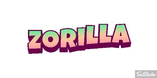 Zorilla Tekst effect
