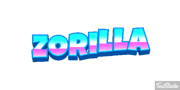 Zorilla Tekst effect