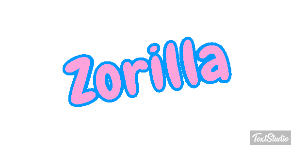 Zorilla Tekst effect