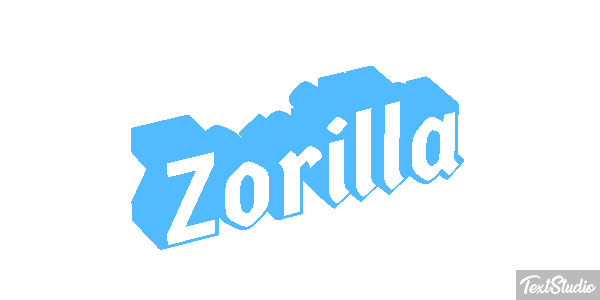 Zorilla Tekst effect