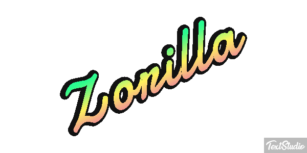 Zorilla Tekst effect