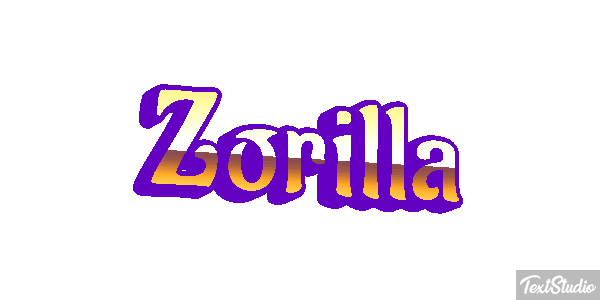 Zorilla Tekst effect