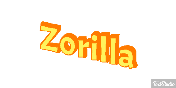 Zorilla Tekst effect