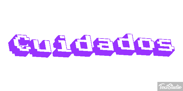 Cuidados Efecto de texto